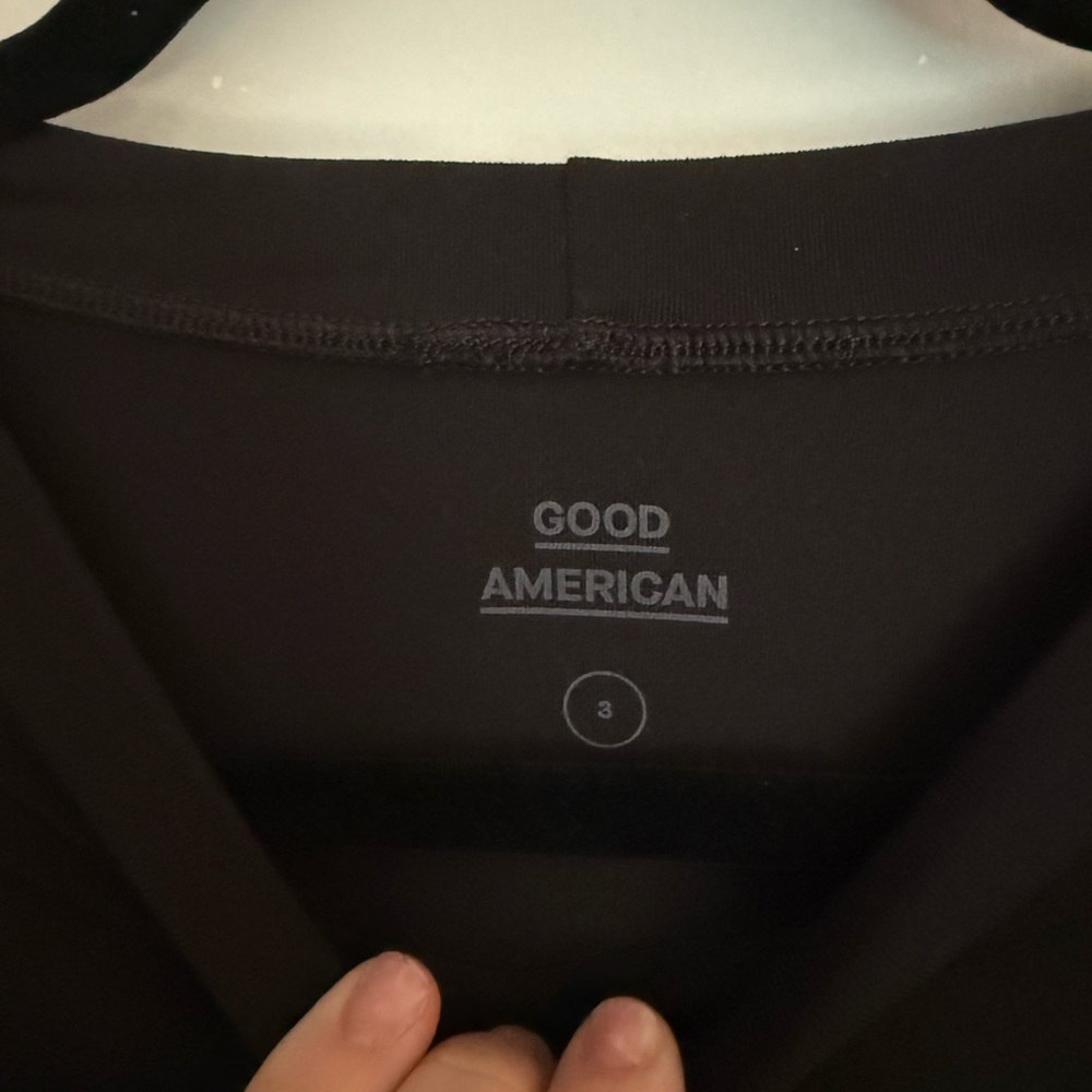 Good American Classic Black Bodysuit - Picture 2 of 5